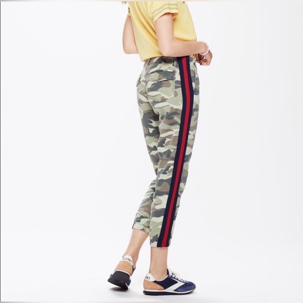 MOTHER Camo No Zip Misfit Pants Size 26/2 - Picture 5 of 14